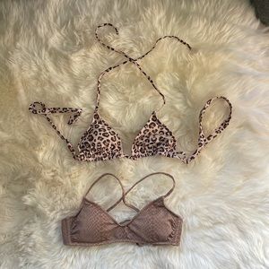 2 target swim tops in like new condition